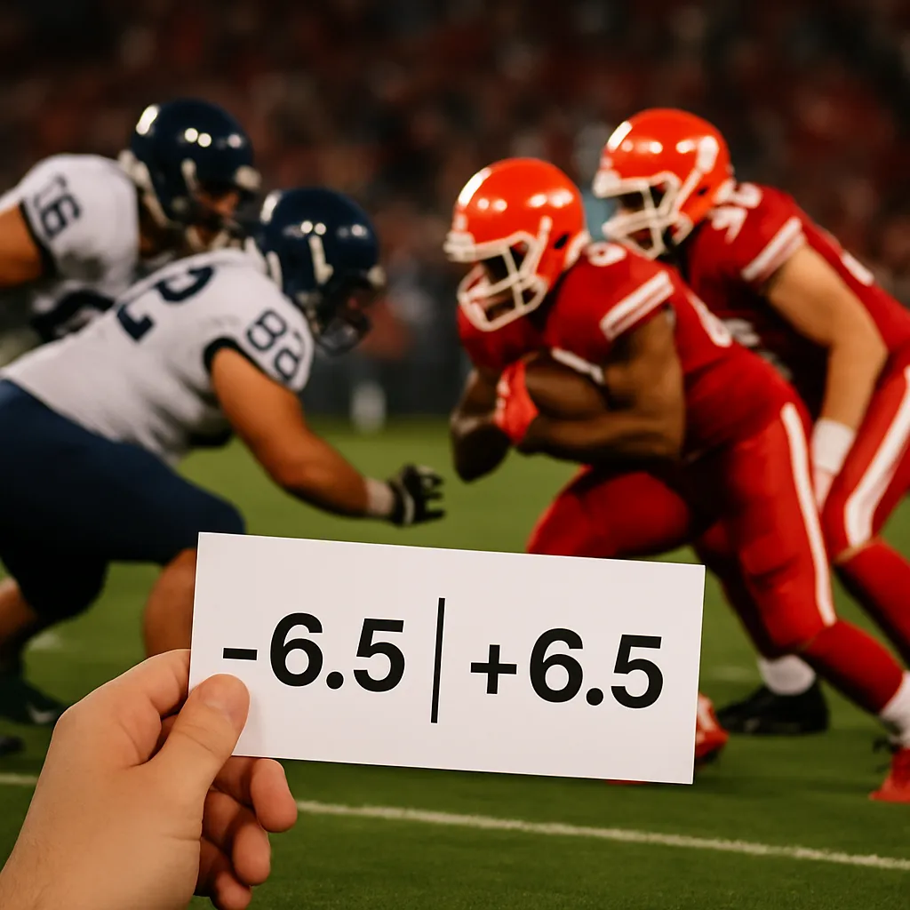 What is handicap betting in American football